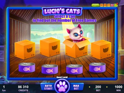 Lucies Cats — карточка автомата на нашей витрине